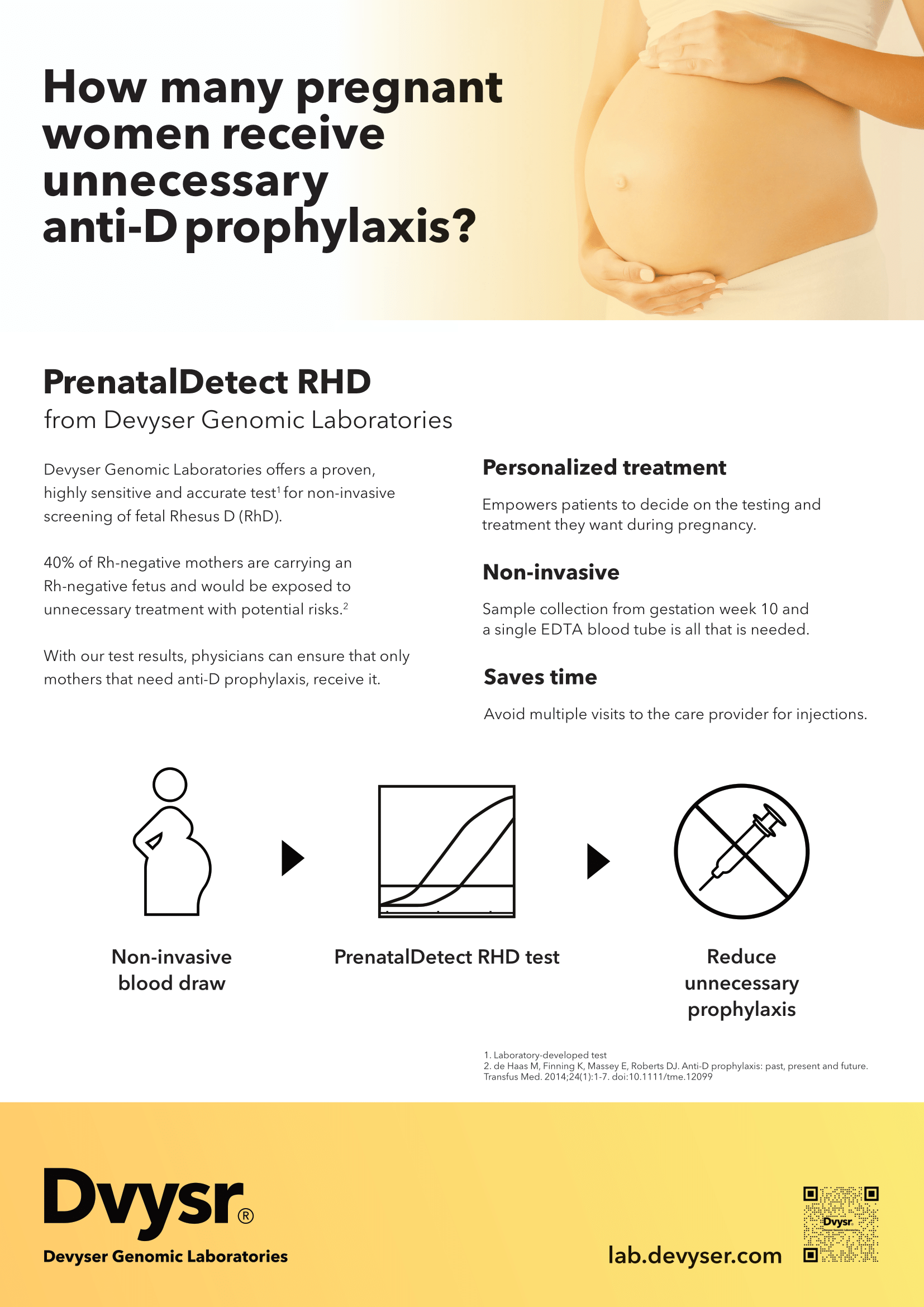 Flyer- Fetal Rhesus D screening